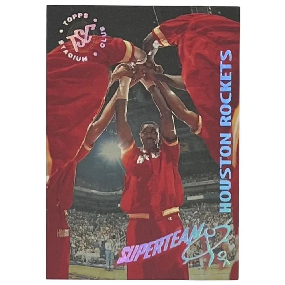 1994 Stadium Club 1994 NBA Finals Super Teams Exchange Unredeemed #10 Rockets